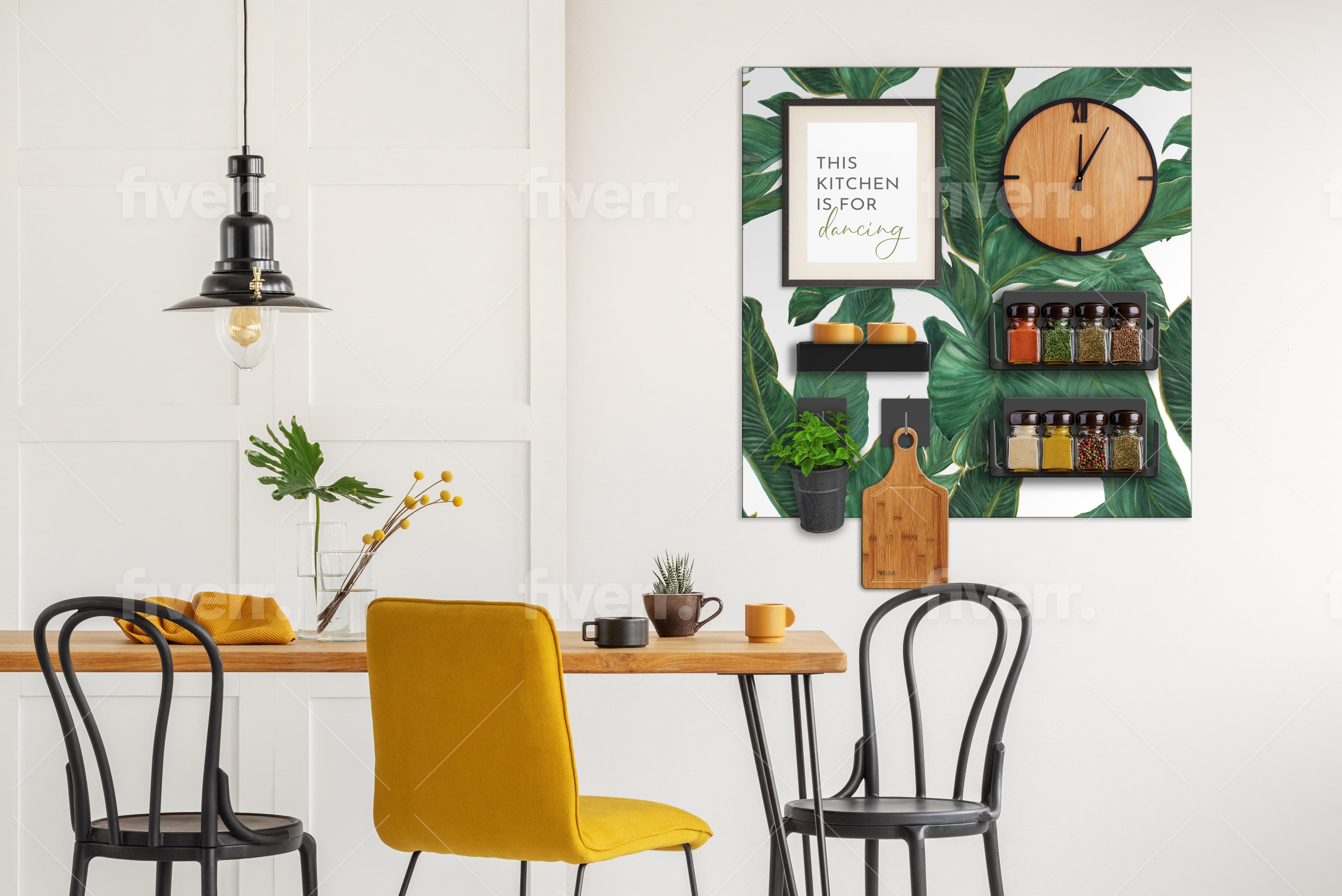 Acoustic wall panels installed in a modern interior