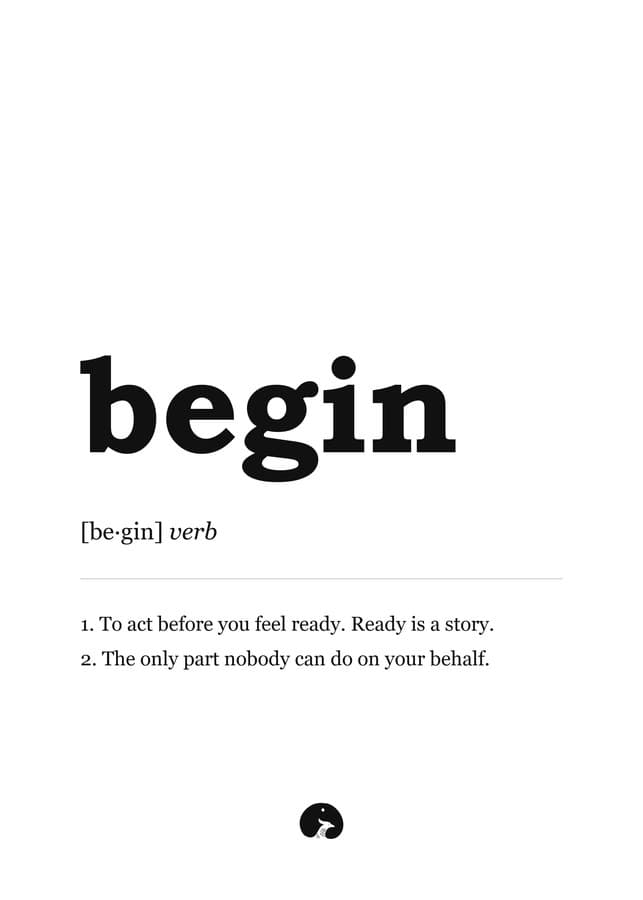 Begin
