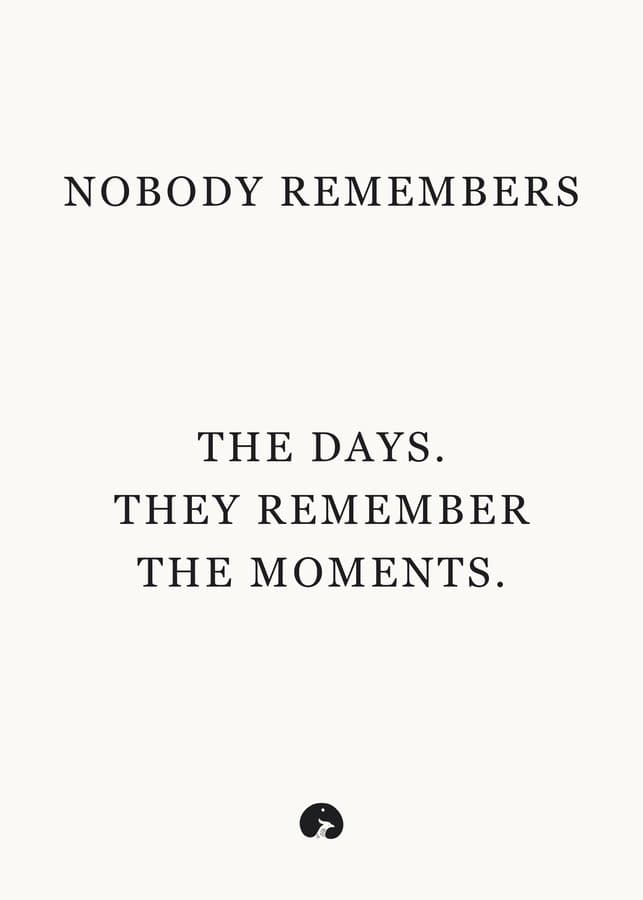 The moments