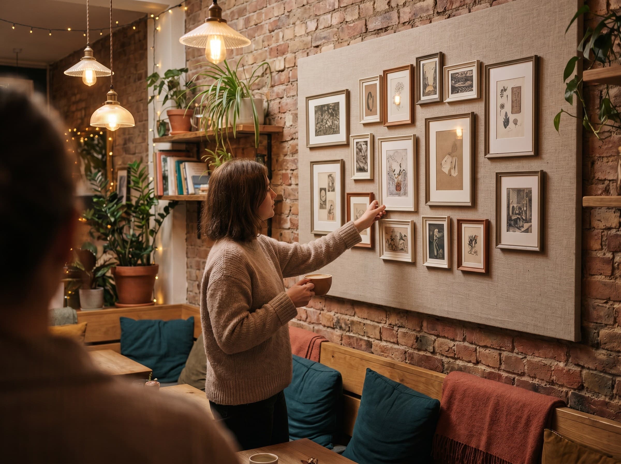 Turn your wall into the place where things happen