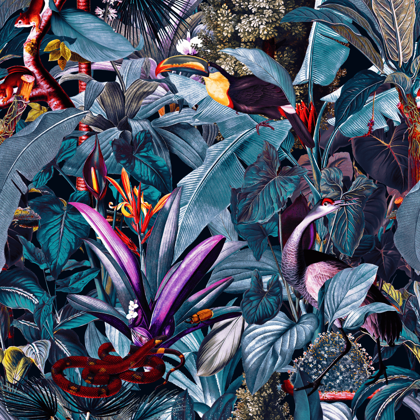 Tropical fabric